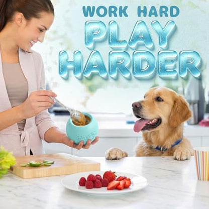 Slow Feeder Dog Lick Bowl, Freeze Dog Enrichment Toys, Lick Toy for Dogs - Image 6