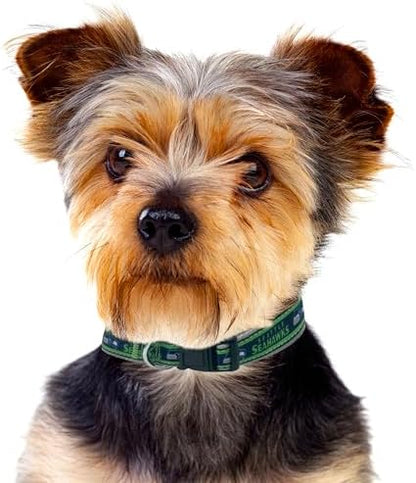 Pets First NFL Seattle Seahawks Licensed PET COLLAR, Extra Large - Heavy-Duty, Strong, and Durable Dog Collar. Available in 31 Football Teams and 4 Sizes - Image 4