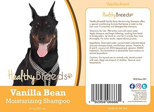 Healthy Breeds Beauceron Vanilla Bean Moisturizing Shampoo 8 oz - Image 2