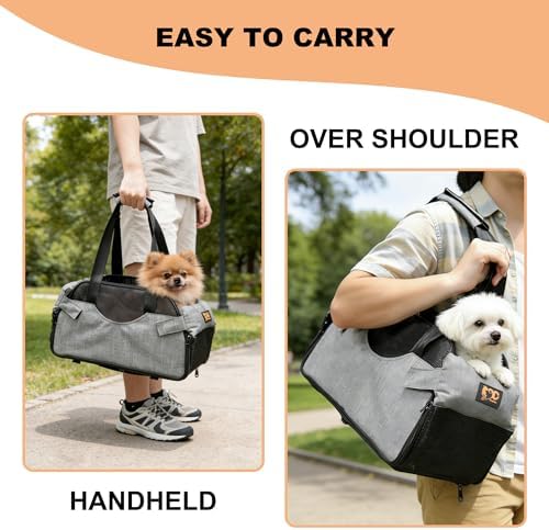 Center Console Dog Car Seat for Small Dogs with Mesh, Dog Booster Seat with Upgraded Safety Tethers, Detachable Washable Pet Car Seat Travel Bed Under 25lbs(Mesh) - Image 6