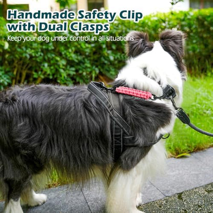PetBonus Dog Collar Safety Clip, Handmade Prong Collar to Harness Connector - Image 4