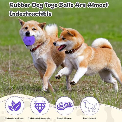 Interactive Dog Puzzle Toys for Boredom, Dog Treat Balls for Large Dogs - Image 3