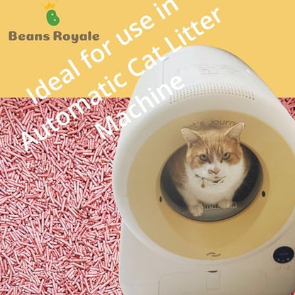 2pcs Pack (6L x 2) Tofu Cat Litter, Clumping Kitty Litter, Flushable,Pea Fiber,Dust Free, Odor Control, Low Tracking, Lightweight - Image 3