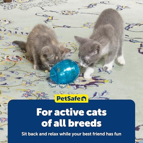 PetSafe Egg-Cersizer Interactive Cat Slow Feeder Toy - Image 6