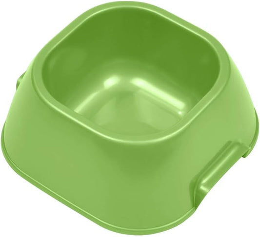 Van Ness Pet Food And Water Bowl, 20 OZ Capacity Plastic Dish For Dogs And Cats, Wide No-Tip Base Prevents Spills