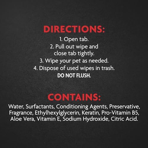 FURminator DeShedding Grooming Wipes for Dogs, 100 Count - Image 4