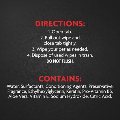 FURminator DeShedding Grooming Wipes for Dogs, 100 Count - Image 4