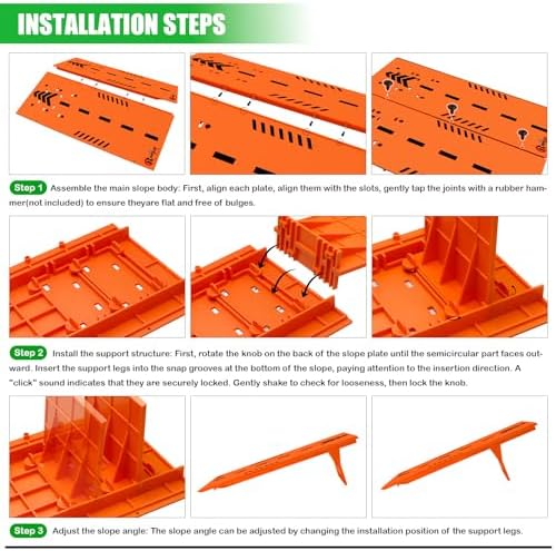 RC Car Ramp Jumping Takeoff Obstacle for 1/12 1/14 1/16 1/18 1/24 Scale Car - Image 4