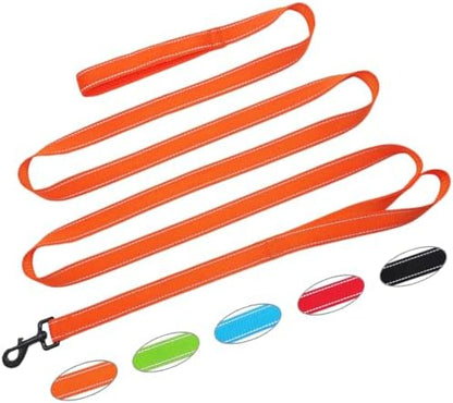 10FT Dog Leash with Traffic Handle Reflective Large Medium Dogs by SEPXUFORE