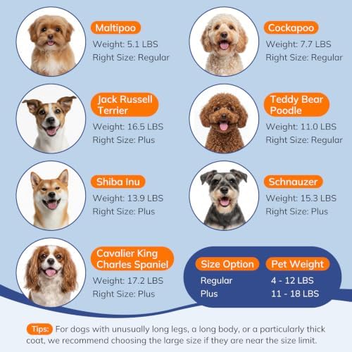 Supet Dog Sling Carrier for Pets, Adjustable Hands Free Front Chest Pouch - Image 6
