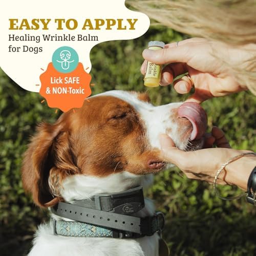 Natural Dog Company Wrinle Balm Bundle, (1) Dog Wrinkle Wipes, 50 Count (1) Travel Balm Stick, Dog Lotion for Dry Itchy Skin, Cleans Wrinkles, Plant Based, Dog Face Wipes - Image 4