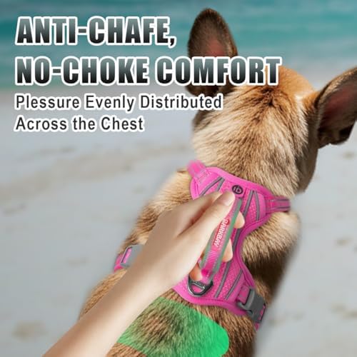 BARKBAY Dog Harness for Small Sized Dog No Pull Dog Vest ID Tag Pocket - Image 4