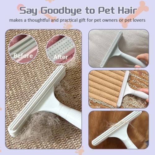 Carpet Rake for Pet Hair Removal Tool - 5 in 1 Kit for Dog Cat Fur Remover - Image 5