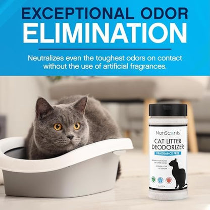 Nonscents Cat litter Deodorizer - Odor Eliminator - 16 ounce - Image 2