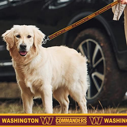 Pets First NFL Washington Commanders Dog & Cat Collar, Small Football Team Collar, Shiny & Colorful, Licensed by The NFL, Team Color (WAC-3588-SM) - Image 4