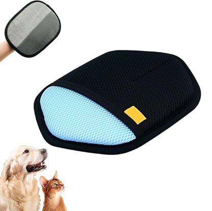 Pet Hair Removal Glove,2026 New Grooming Pet Hair Remover Gloves for Cats & Dogs,Reusable Pets Hair Remover Tool for Bed Sheets Couch Clothes Carpet Car Seat (A-Blue)