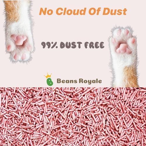 2pcs Pack (6L x 2) Tofu Cat Litter, Clumping Kitty Litter, Flushable,Pea Fiber,Dust Free, Odor Control, Low Tracking, Lightweight - Image 5