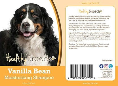 Healthy Breeds Bernese Mountain Dog Vanilla Bean Moisturizing Shampoo 8 oz - Image 2