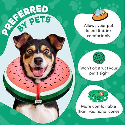 BENCMATE Inflatable Dog Cone Collar Alternative After Surgery Small - Image 3