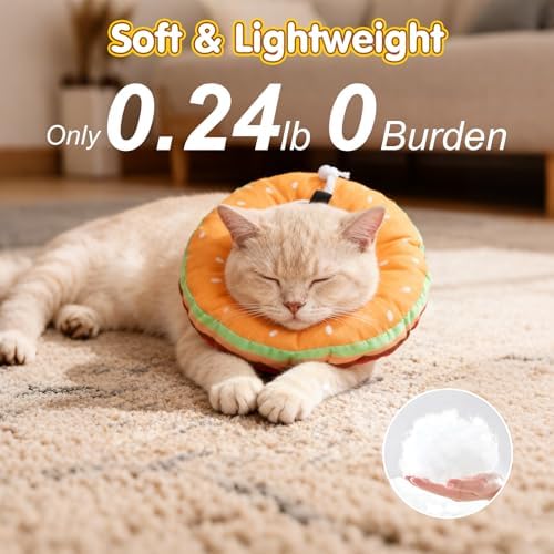 BEAUTYZOO Cat Cone Collars Soft, Cat Donut Recovery E Collar After Surgery - Image 3
