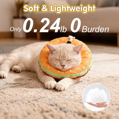 BEAUTYZOO Cat Cone Collars Soft, Cat Donut Recovery E Collar After Surgery - Image 3