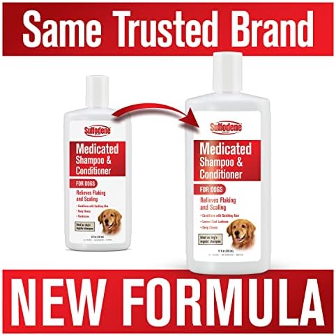 Sulfodene Medicated Shampoo & Conditioner for Dogs 12oz (Pack of 2) - Image 2
