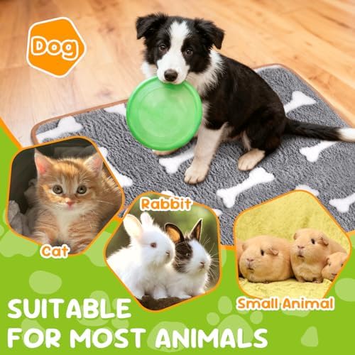 6 Pcs Dog Blanket Super Soft Pet Puppy Blankets Calming Dog Blankets for Small, Medium Large Dogs Warm Sleep Mat Washable Dog Blanket for Puppy Cat (36"×24") - Image 6