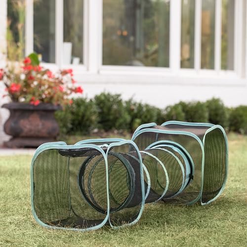 Kitty City Outdoor Catio Furniture and Play Kits for Cats, Two Way Tunnel - Image 4