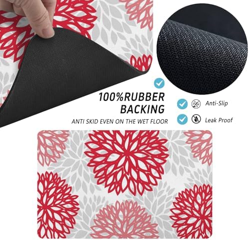 Dog Food Mat for Floors, Absorbent Pet Cat Food Bowl Mat, 12x20 in - Image 7