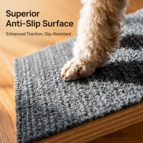 4-Pack Adjustable Small Dog Ramps, Folding Wooden Pet Ramps for Stairs - Image 5