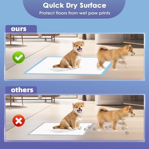 SCLOSE Extra Large Pee Pads for Dogs, 36"x36" 30 Counts Puppy Pads XL, Puppy Pee Pads Super Absorbent & Leak-Proof, Jumbo Disposable Training Pads, Wee Wee Pads for Dogs, Potty Pads, Doggy Pads - Image 6