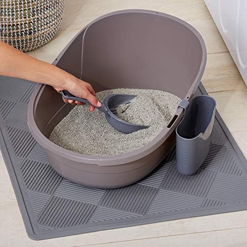 Amazon Basics Durable Cat Litter Scoop with Holder, Hangs on Litter Box, Efficient Scooper, 1 Count (Pack of 12) - Image 6
