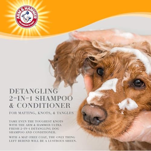 Arm & Hammer Detangling Dog Shampoo, Cucumber Prickly Pear, 16 Fl Oz, 2-Pk - Image 2