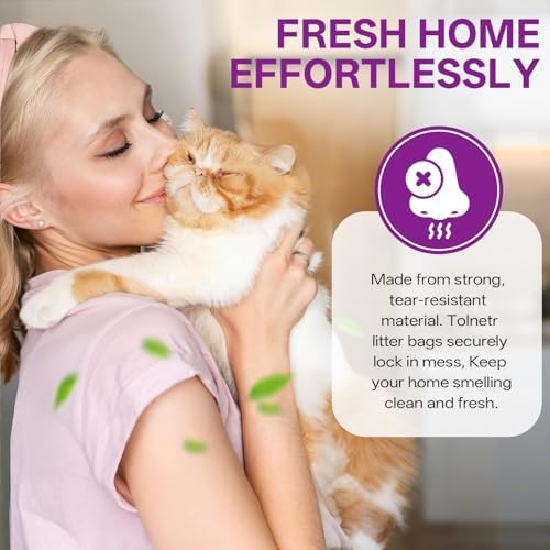 120PCS Automatic Cat Litter Box Waste Bags Compatible with Litter Robot 4/3 - Image 6