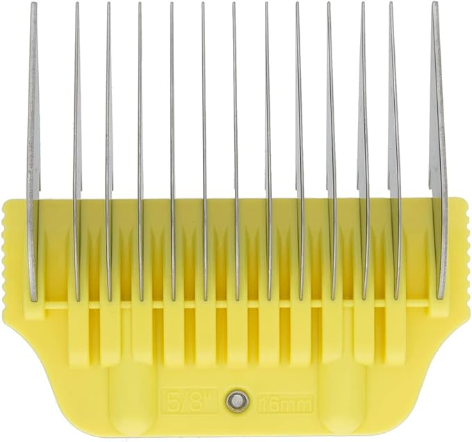 Professional Pet Dog Grooming Wide Attachment Comb | #0 16mm 5/8" | For A5 Type Blade | Easy Snap-On Design