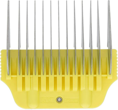 Professional Pet Dog Grooming Wide Attachment Comb | #0 16mm 5/8" | For A5 Type Blade | Easy Snap-On Design
