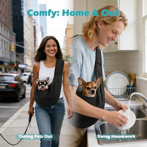Pawaboo Small Dog Sling Carrier - Image 2