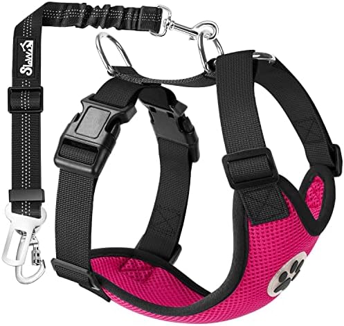 SlowTon Dog Seat Belt Harness for Car, Dog Car Harness & Seatbelt, FU XS by SlowTon
