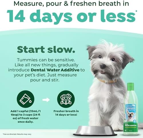 TropiClean Fresh Breath Water Additive for Dogs, Dog Breath Freshener, 16oz - Image 4
