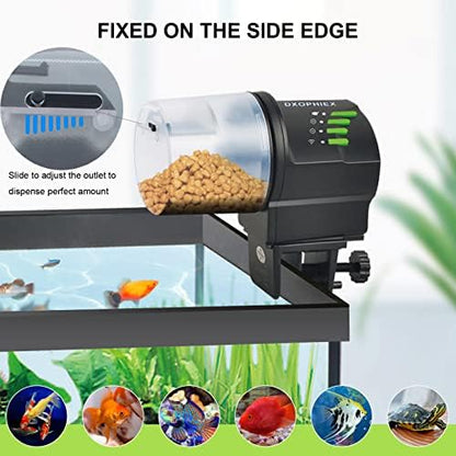 DXOPHIEX WiFi Fish Feeder Automatic Fish Feeder Automatic Dispenser - Image 2