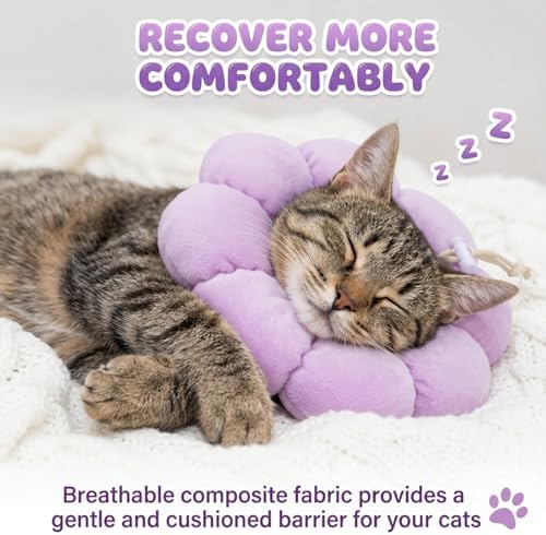 Cat Cone Collar, Adjustable Cat Recovery Collar - Image 4