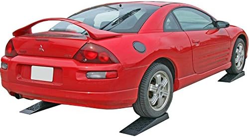 Low Car Ramps for Oil Change, 5,000 lb GAWR, 2.5" Lift, Black Widow - Image 4