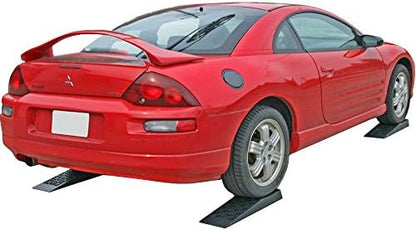 Low Car Ramps for Oil Change, 5,000 lb GAWR, 2.5" Lift, Black Widow - Image 4