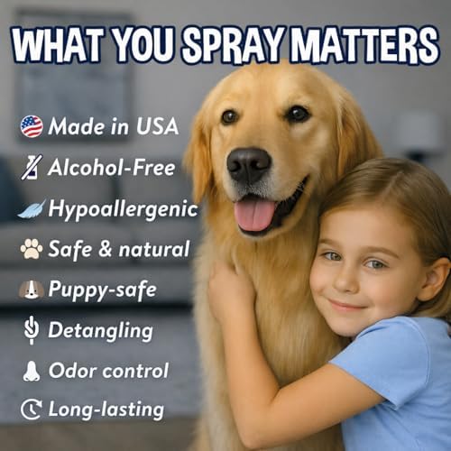 Bodhi Dog Waterless Shampoo - Natural Dry Shampoo for Dogs & Cats - Neutralizes Pet Odor - No Rinse Required - Made of Natural Extracts - Safe for Sensitive Skin - Oatmeal & Apple (8 Fl Oz) - Image 4