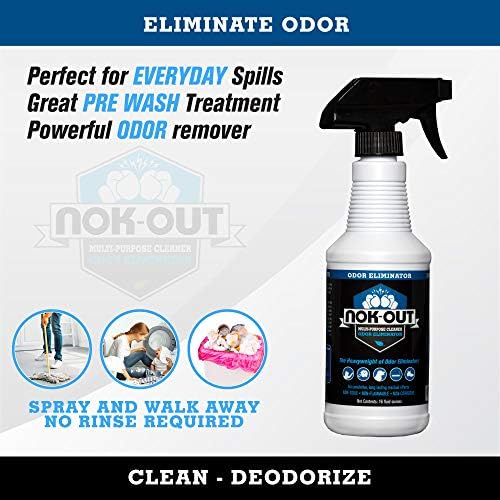 NOK OUT Odor Remover, Pet Deodorizer and Cleaning Spray, Made in the USA, 32 Fluid Ounce Spray - Image 3