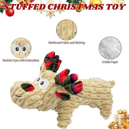Dog Toys Squeaky Interactive Deer Shape Toy - Image 2