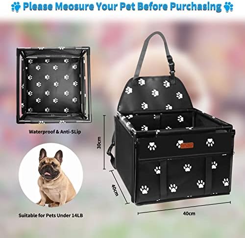 BYGD Pet Dog Booster Seat, Stable Suitable for Small and Medium Pets - Image 2