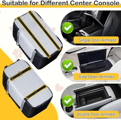 Car Seat for Small Dog, Center Console Dog Booster Portable Car Seat - Image 3