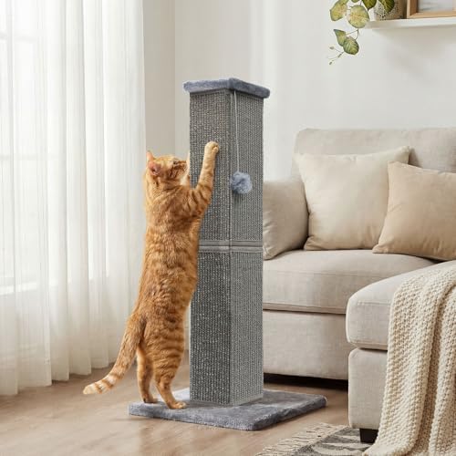 Cat Scratching Post for Indoor Cat, 32 Inch Large Cat Scratcher - Image 5