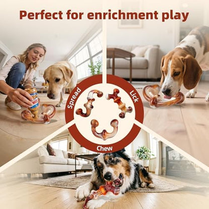 Dog Chew Toys for Aggressive Chewers, 3-Pack Tough Nylon - Image 5